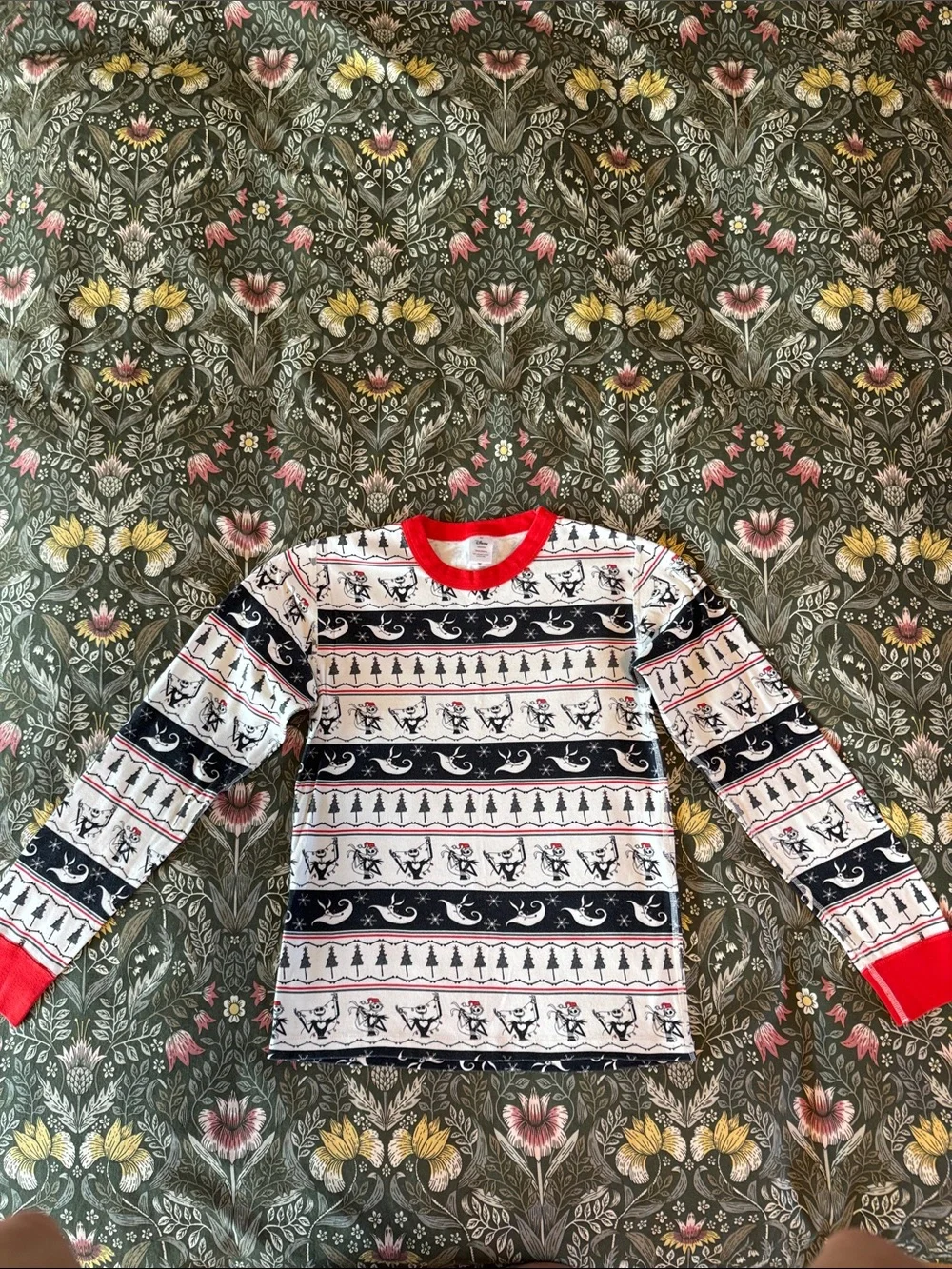 Hanna Andersson Adult Nightmare Before Christmas Pjs- XS top/S pants, mommy & me